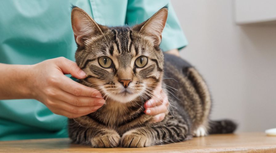 Behandlung von Katzen bei Parasitenbefall